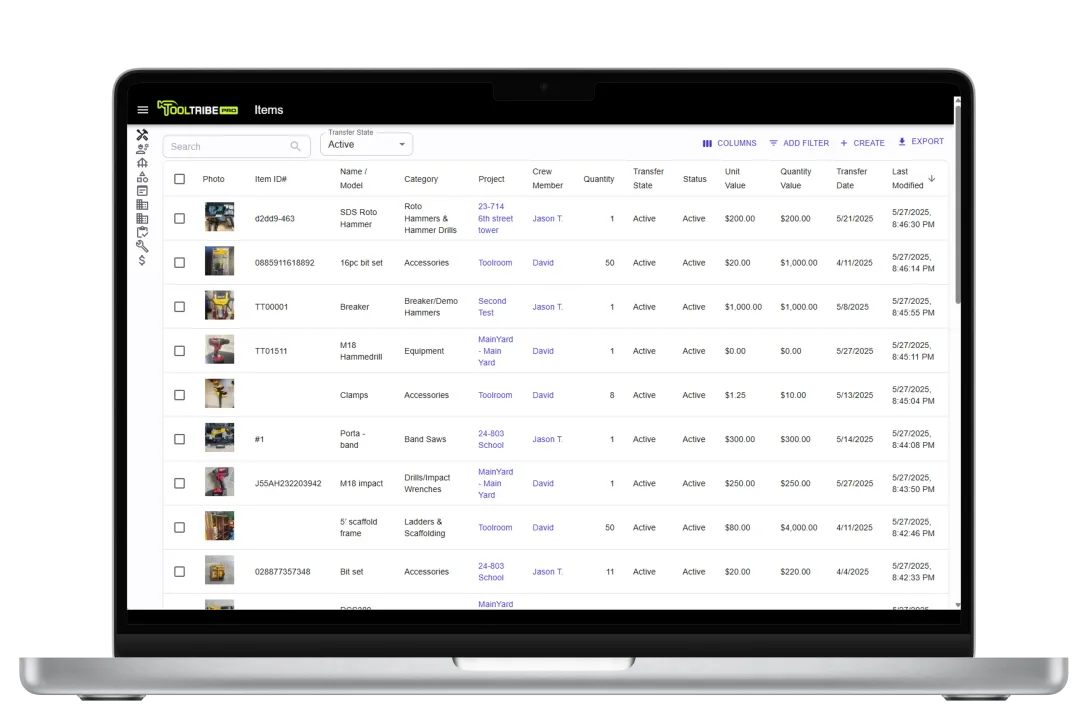 Admin Screen
